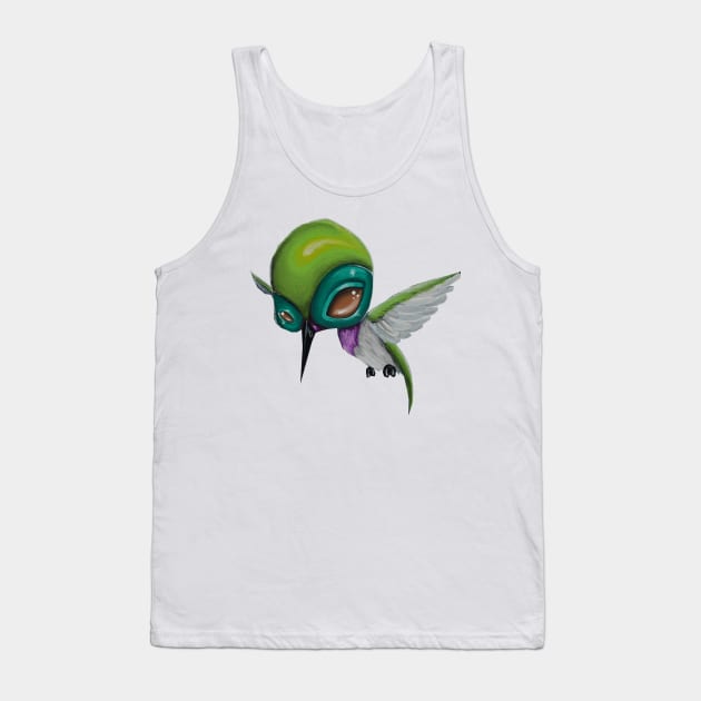 humming bird cuteness Tank Top by Artelies202